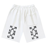 Off-White Single Arrow Pocket Sweatshorts