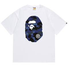 Color Camo Side Big Ape Head Tee