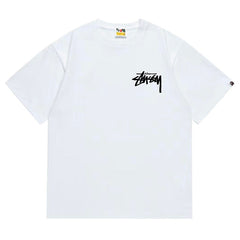 X Stussy Basic Pigment Dyed Tee