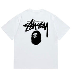 X Stussy Basic Pigment Dyed Tee