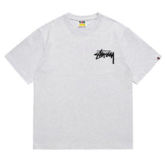 X Stussy Basic Pigment Dyed Tee