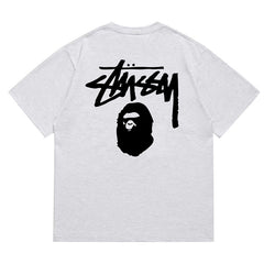 X Stussy Basic Pigment Dyed Tee