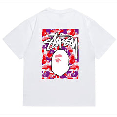 X Stussy Ape Head Tee