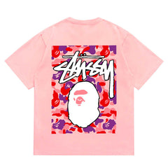 X Stussy Ape Head Tee