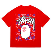 X Stussy Ape Head Tee