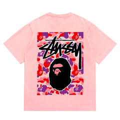 X Stussy Ape Head Tee