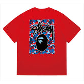 X Stussy Ape Head Tee