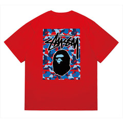 X Stussy Ape Head Tee