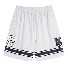 Logo Mesh Printed Short