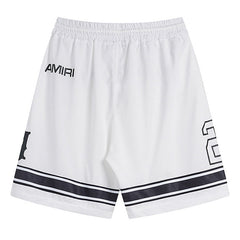Logo Mesh Printed Short
