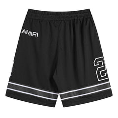 Logo Mesh Printed Short