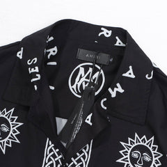 Ouija Board Bowling Shirt In Black