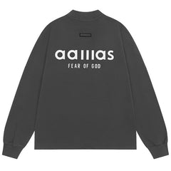 Essentials Letter Logo Printed Sweatshirt