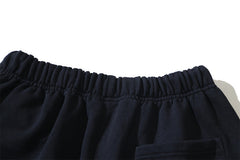 Off-White Hand Logo Print Sweatshort