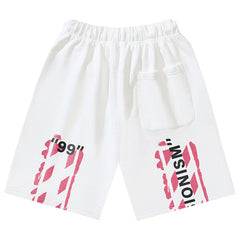 Off-White Impressionism Stencil Shorts