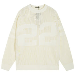 22 Crew Open Stitch Sweaters