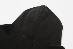 Essentials Death Car Pattern Hoodie