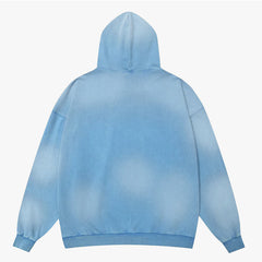 Essentials Evil Angel Pattern Hoodie
