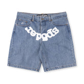 Sp5der OG Logo Denim Short