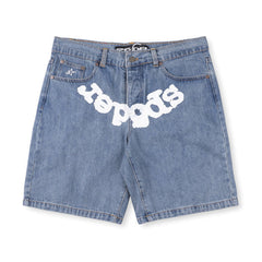 Sp5der OG Logo Denim Short