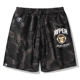 Bape Ape Head Pattern Printed Short