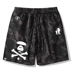 Bape Ape Head Pattern Printed Short