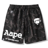 Bape Ape Head Pattern Printed Short