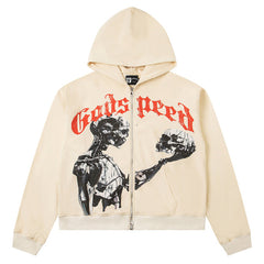 Mankind vs Ai Zip Up Hoodies