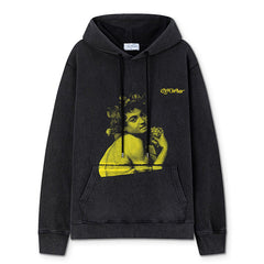 Off-White Bacchus-Print Cotton Hoodie