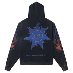 UFO Pattern Hoodie
