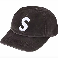 25SS Pigment Print S Logo 6-Panel Cap