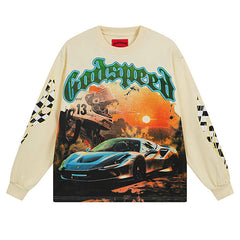 GODSPEED Sunset Drift Layered Long Sleeve T-Shirt