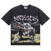 Bulldog Graphic Crop Tee
