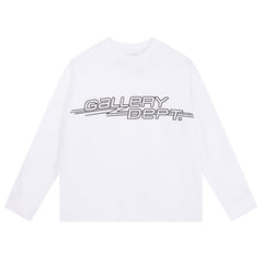 Gallery Dept Logo Printed Long Sleeve T-Shirts