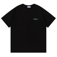 Off White Arrow Pattern Printed T-Shirt