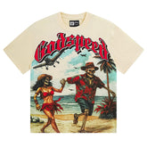 Godspeed Skull Couple T-Shirt