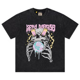 Gallery Dept Skull Pattern Printed T-Shirt