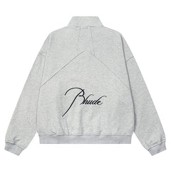 Rhude Quarter Zip Sweatshirt