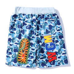 Bape Shark Head Graphic Short #8669
