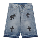 Chrome Hearts Denim Shorts
