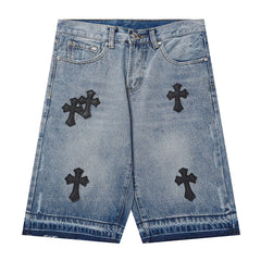 Chrome Hearts Denim Shorts