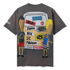 "Beavis and Butt-Head" Rhinestone Tee