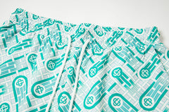 Casablanca Multi Color Printed Short #367