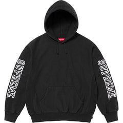SUPREME 24FW Collegiate Sleeve Hoodie Sweatshirt