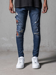 NODP Red Snake Jeans