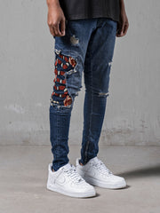 NODP Red Snake Jeans