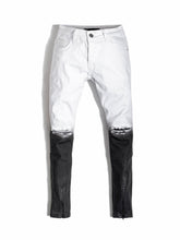 NODP Black and White Denim