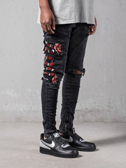 NODP Black Snake Jeans