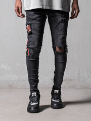 NODP Black Snake Jeans