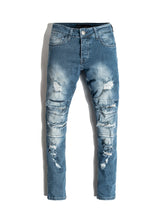 NODP Blue Distressed Jeans